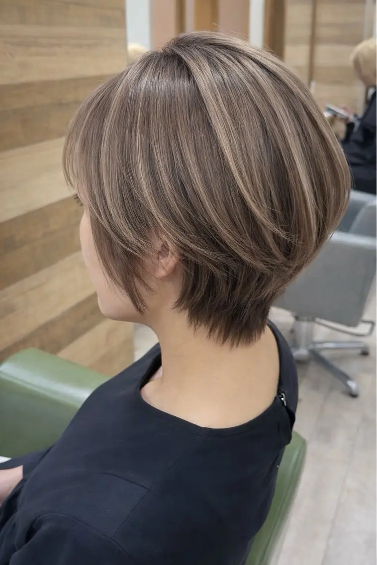 ショート 尾形 日和のヘアスタイル