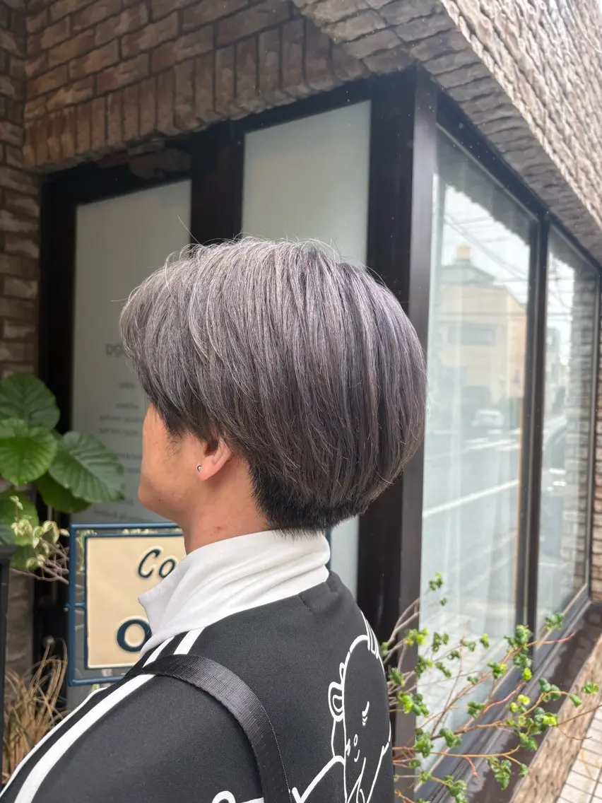 メンズ ヘアカラー かりん髪質改善 /メンズカットのヘアスタイル