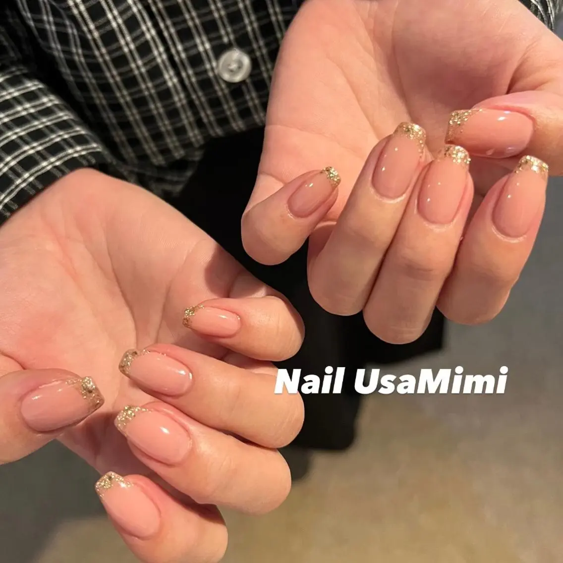 ネイル フットネイル ジェルネイル キラキラネイル マグネットネイル 持ち込み 本町ネイルNail UsaMimiのネイルデザイン