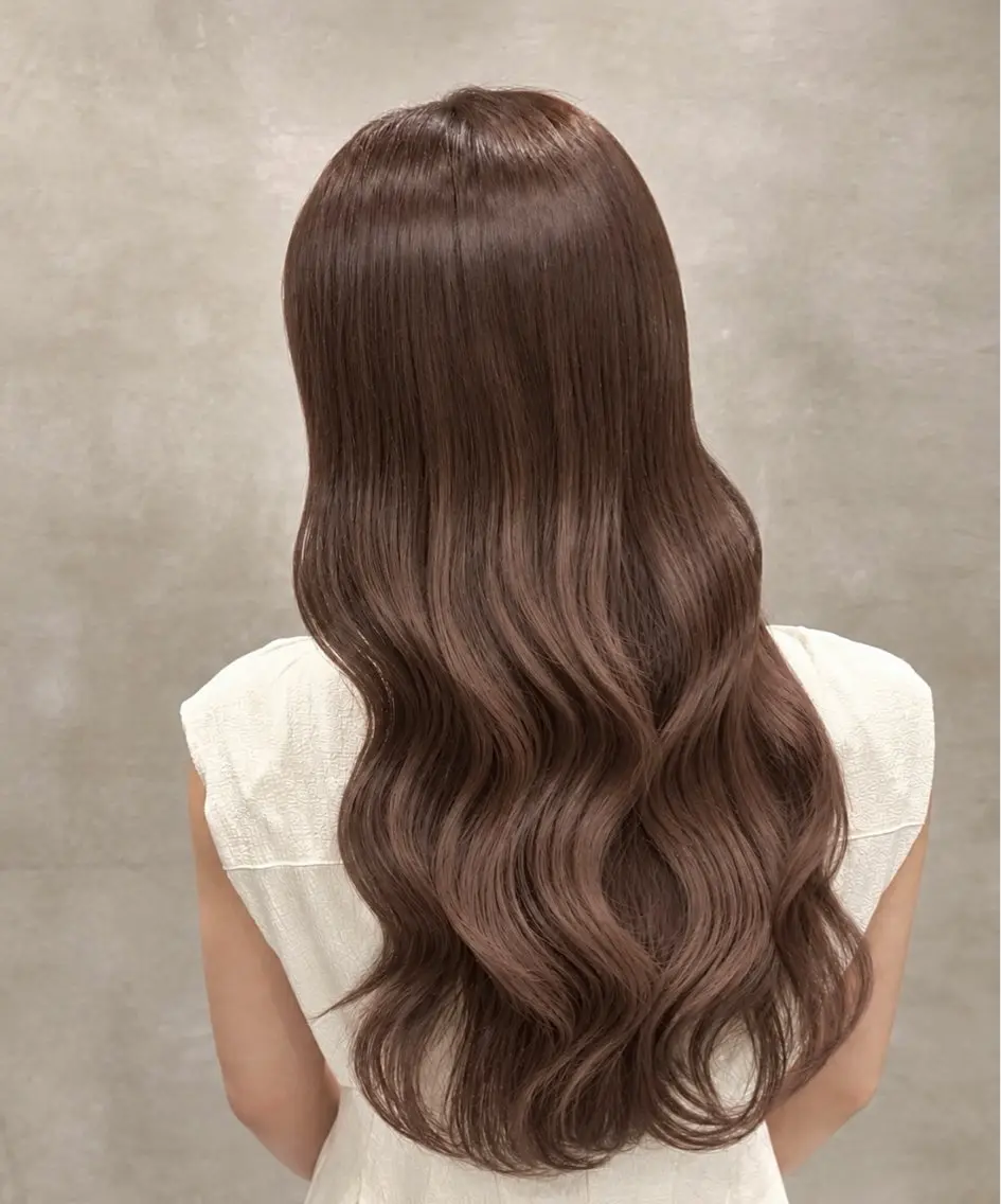 ロング カラー ベージュカラー ヘアカラー 🤍艶モテカラー♡ ブラウン🤍Rimiのヘアスタイル