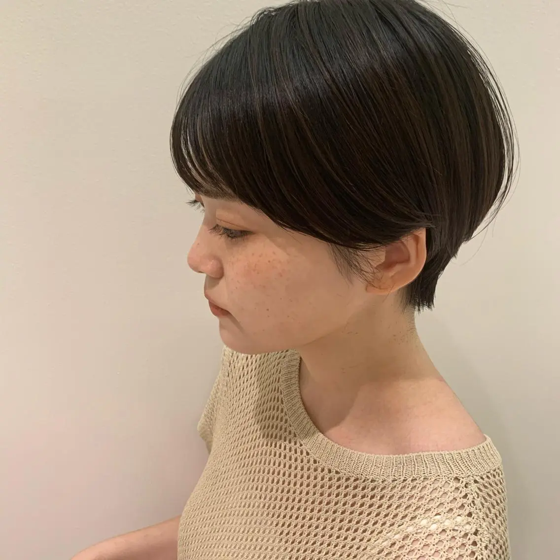 ショート 鳥越 一希のヘアスタイル