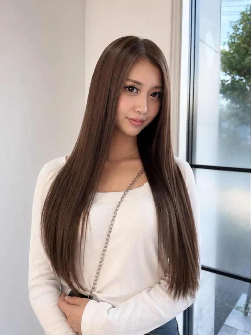 ロング RIENS xrea 髪質改善 /ななみのヘアスタイル