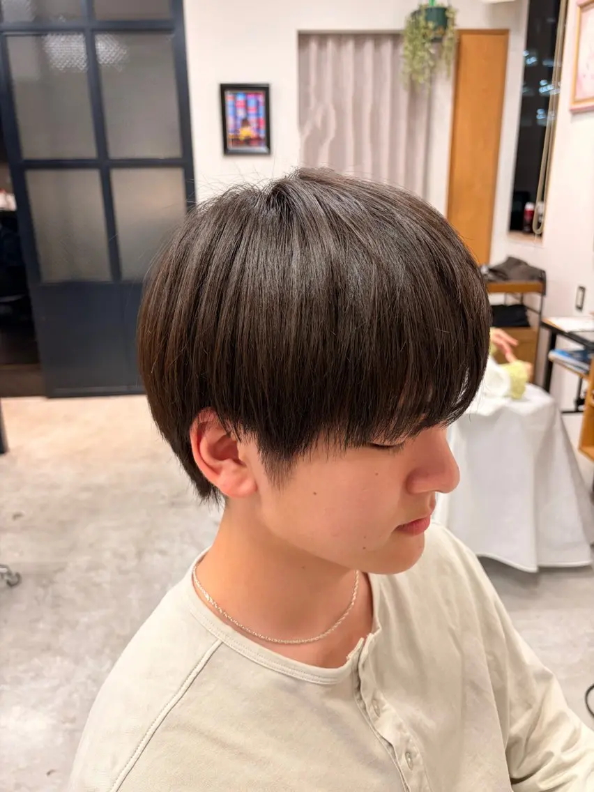 メンズ マッシュ 似合わせカラー🪞 🎀銀座/ikumiのヘアスタイル