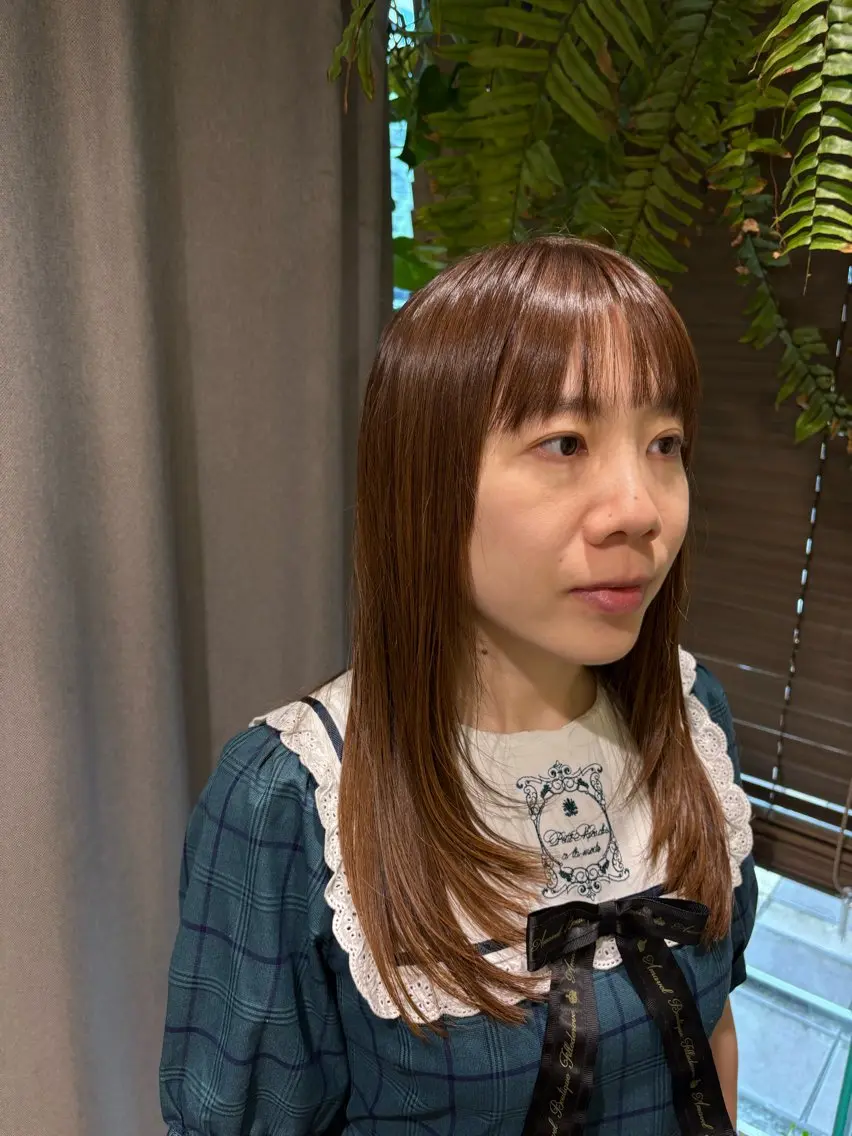 ロング トリートメント カット 馬場 彩のヘアスタイル