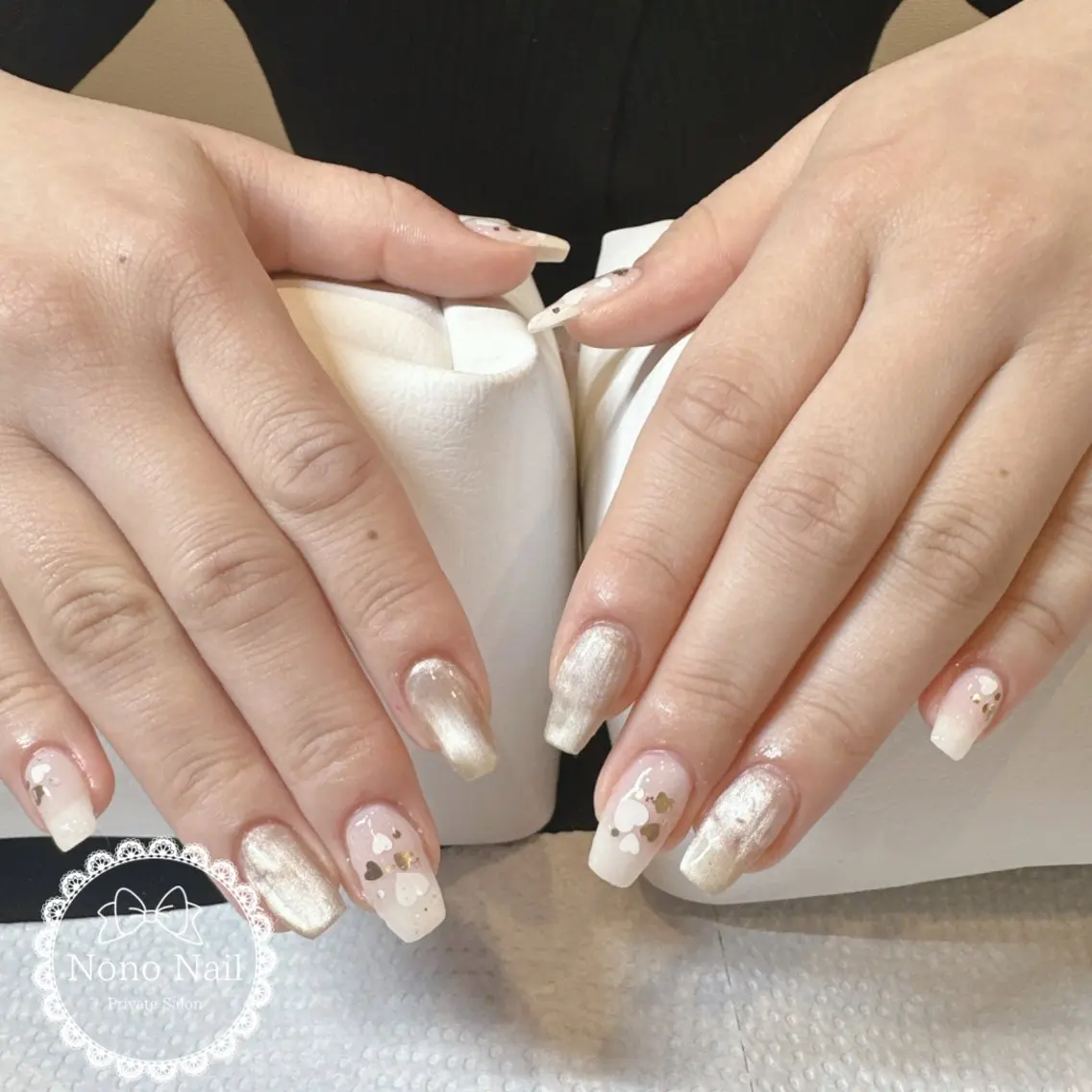 ネイル ハート Nono Nail ノノネイルのネイルデザイン