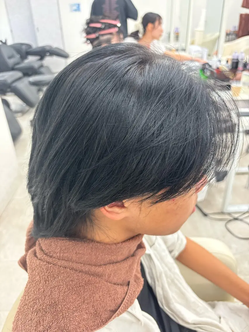 カラー メンズ メンズブリーチ ブリーチ ヘアカラー こころ /フェザーパーマのその他イメージ