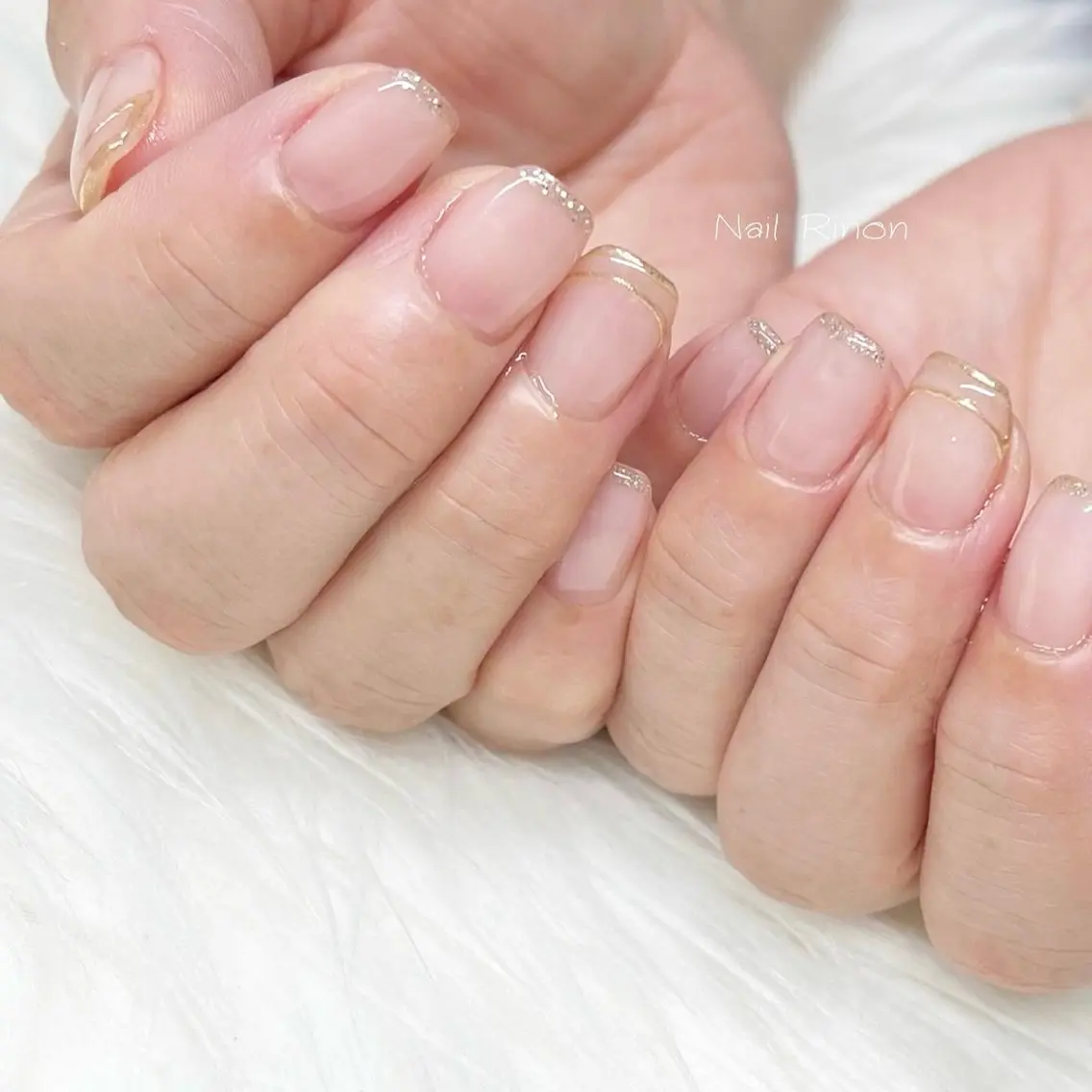 ネイル シンプルネイル ハンドネイル Nail Rinonのネイルデザイン