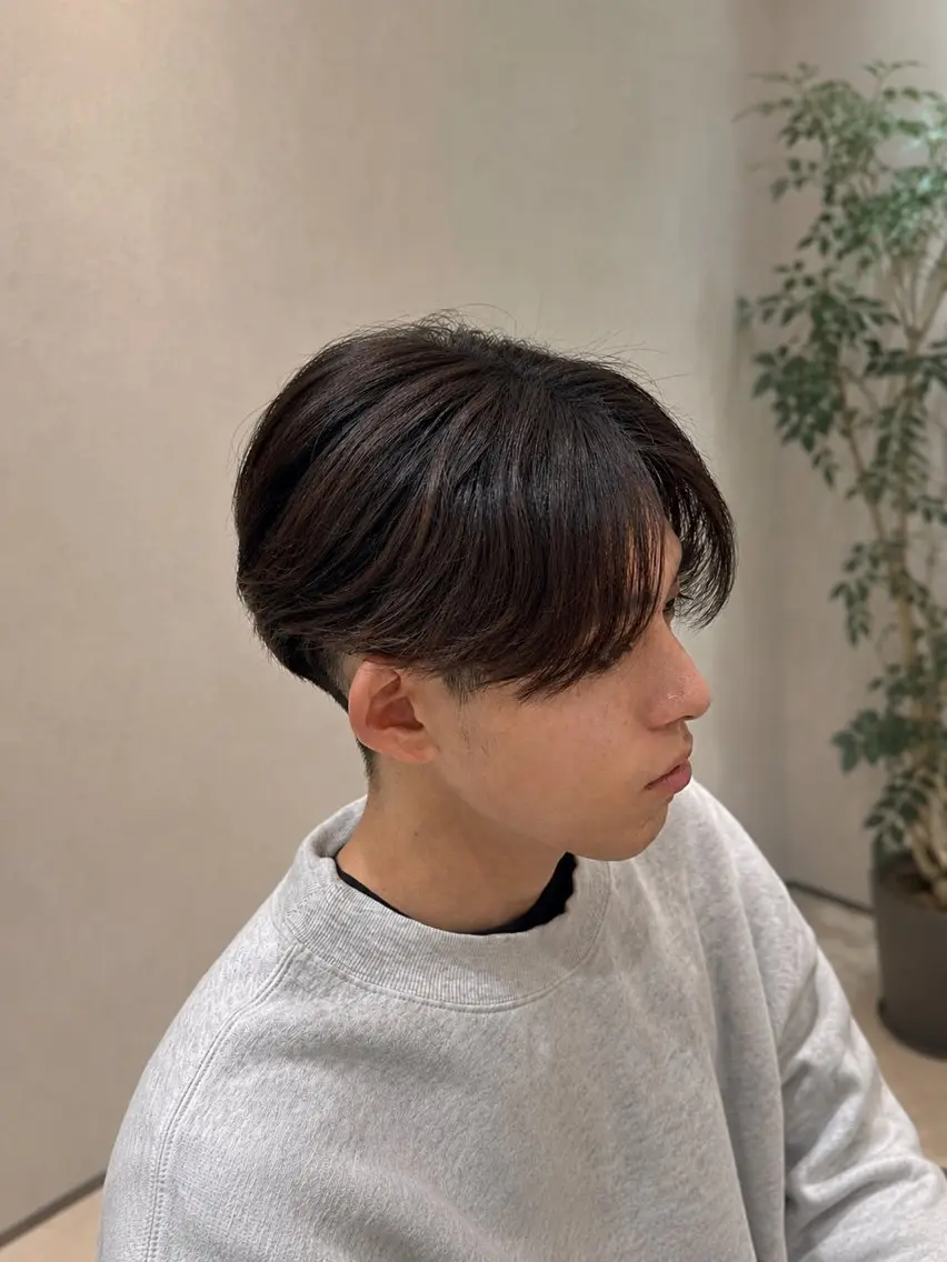 【minimo限定】mens cut + パーマ落としの写真