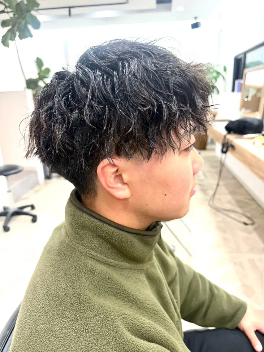 ショート 山田 誠也のヘアスタイル