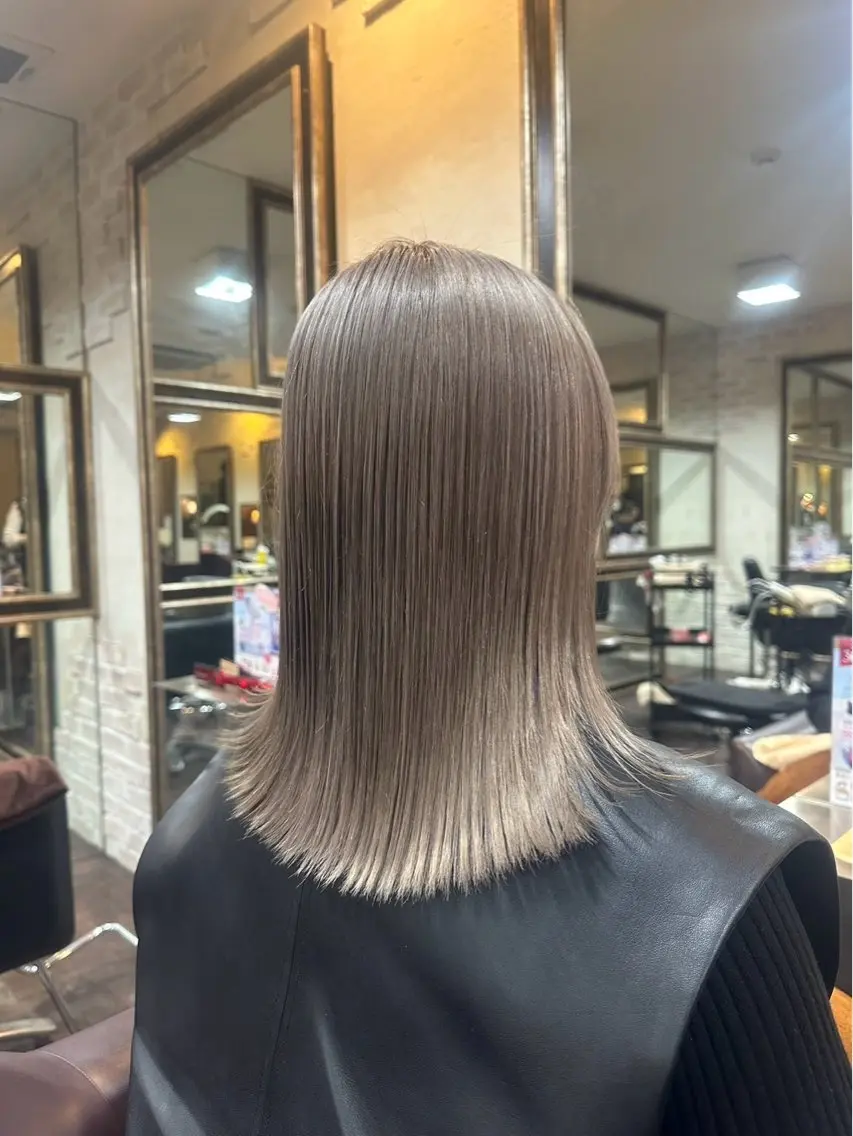 ミディアム LaBless天王寺 山下颯太のヘアスタイル