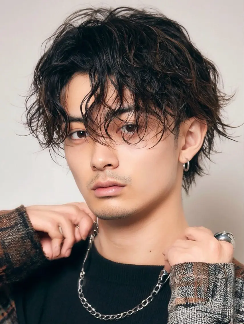 パーマ メンズ 髪質改善 メンズ特化🔥 仙台/富沢/管野一稀のヘアスタイル