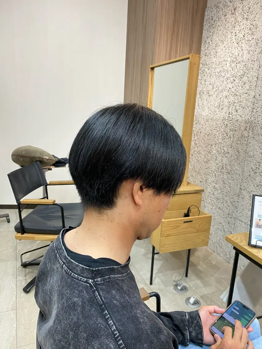 ショート 縮毛矯正 縮毛矯正 佐藤 森夏のヘアスタイル