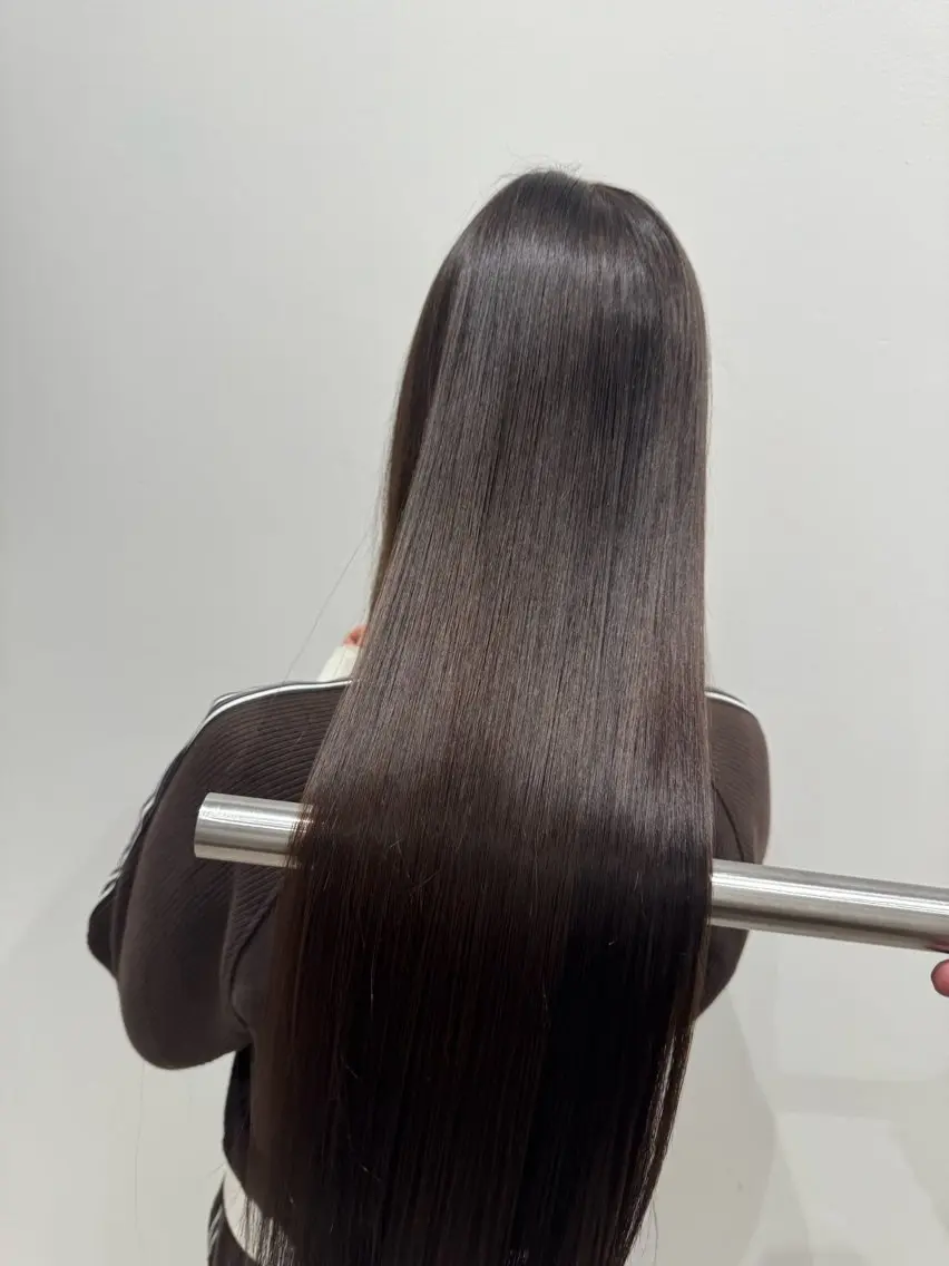 ロング カラー カット ヘアカラー トリートメント 心斎橋 美髪職人 近江のヘアスタイル