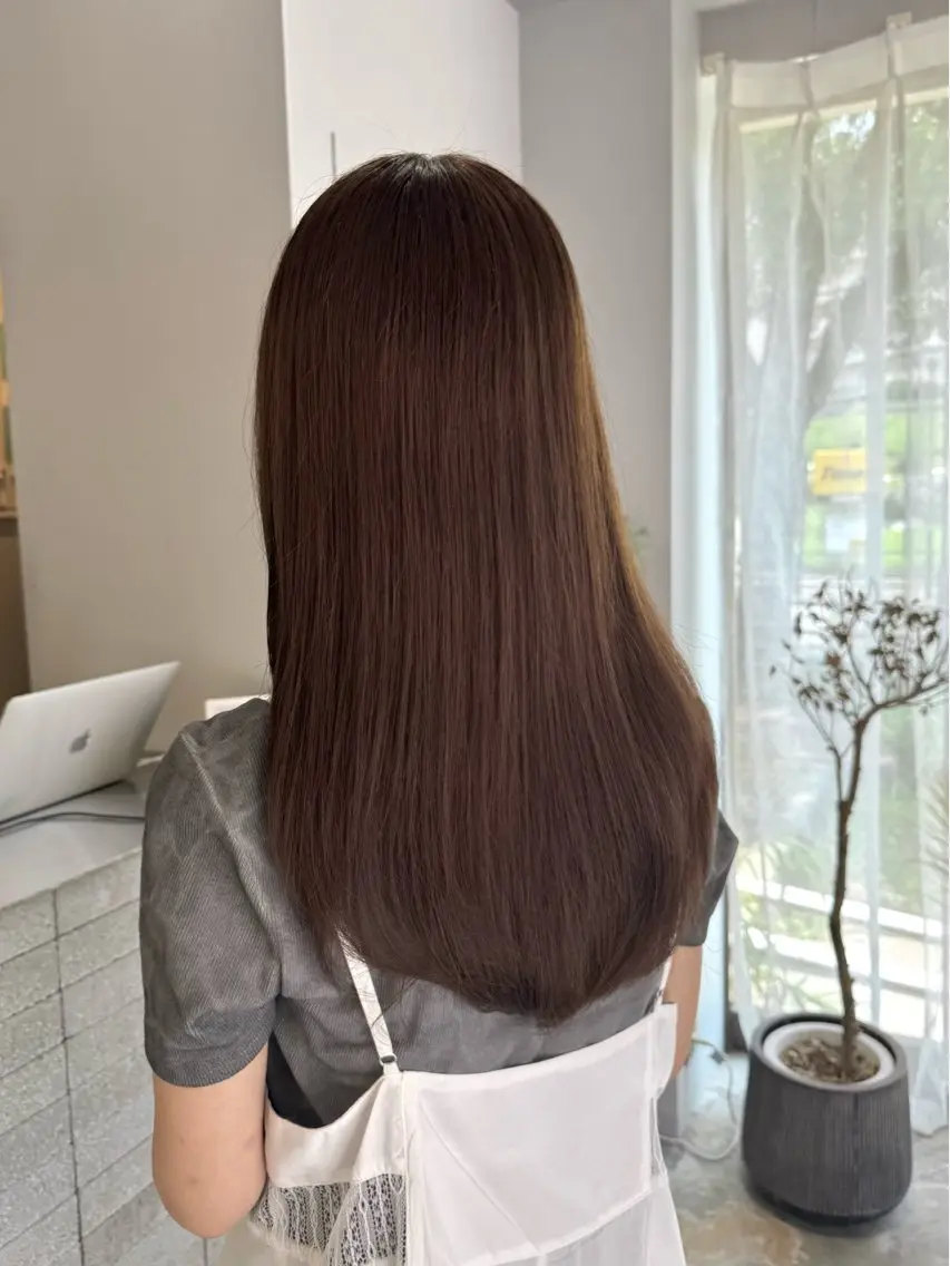 ロング カラー 髪質改善カラー cipre 唯舞のヘアスタイル