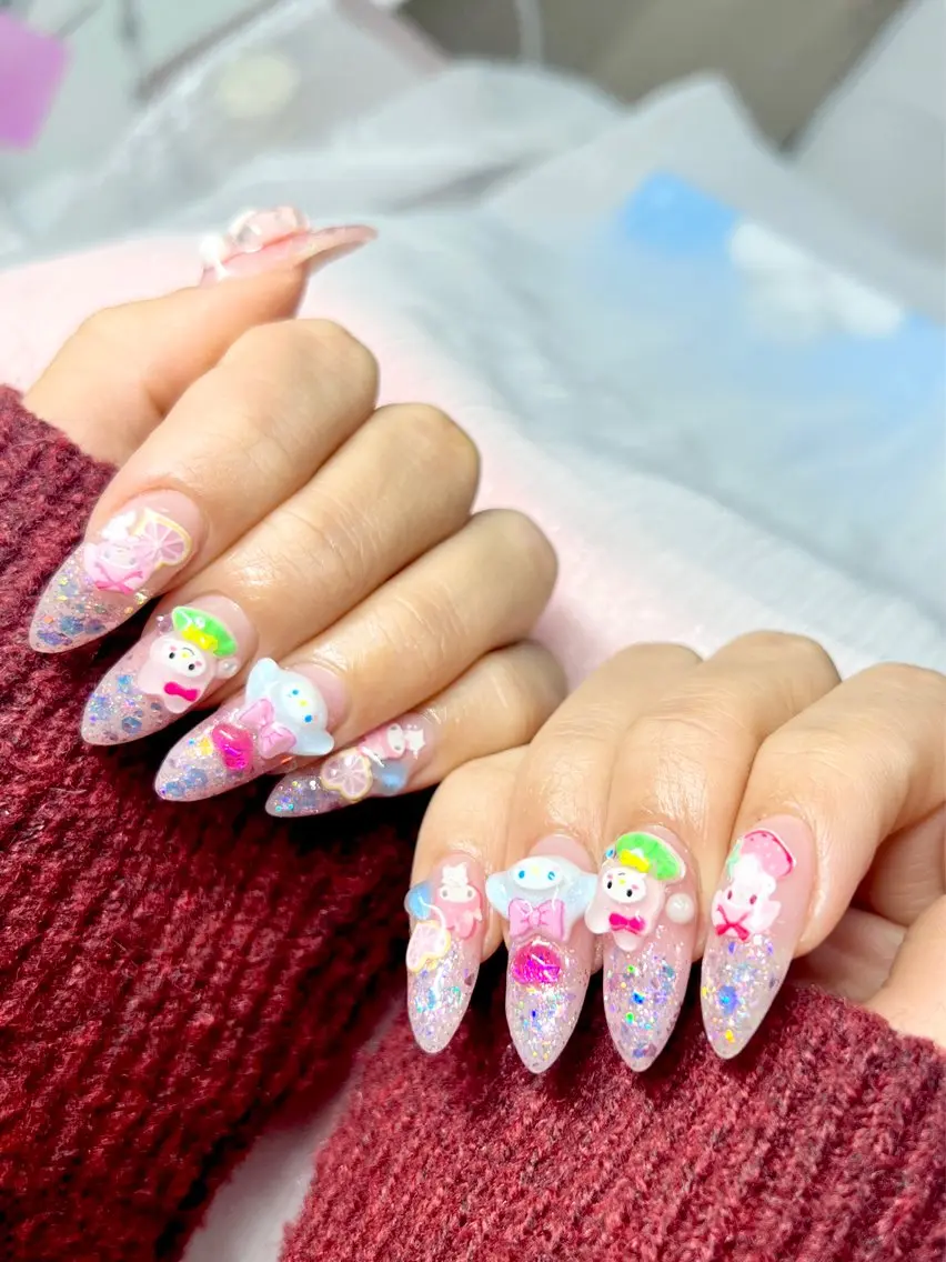 ネイル アートネイル 持ち込み Rin Nails Osakaのネイルデザイン