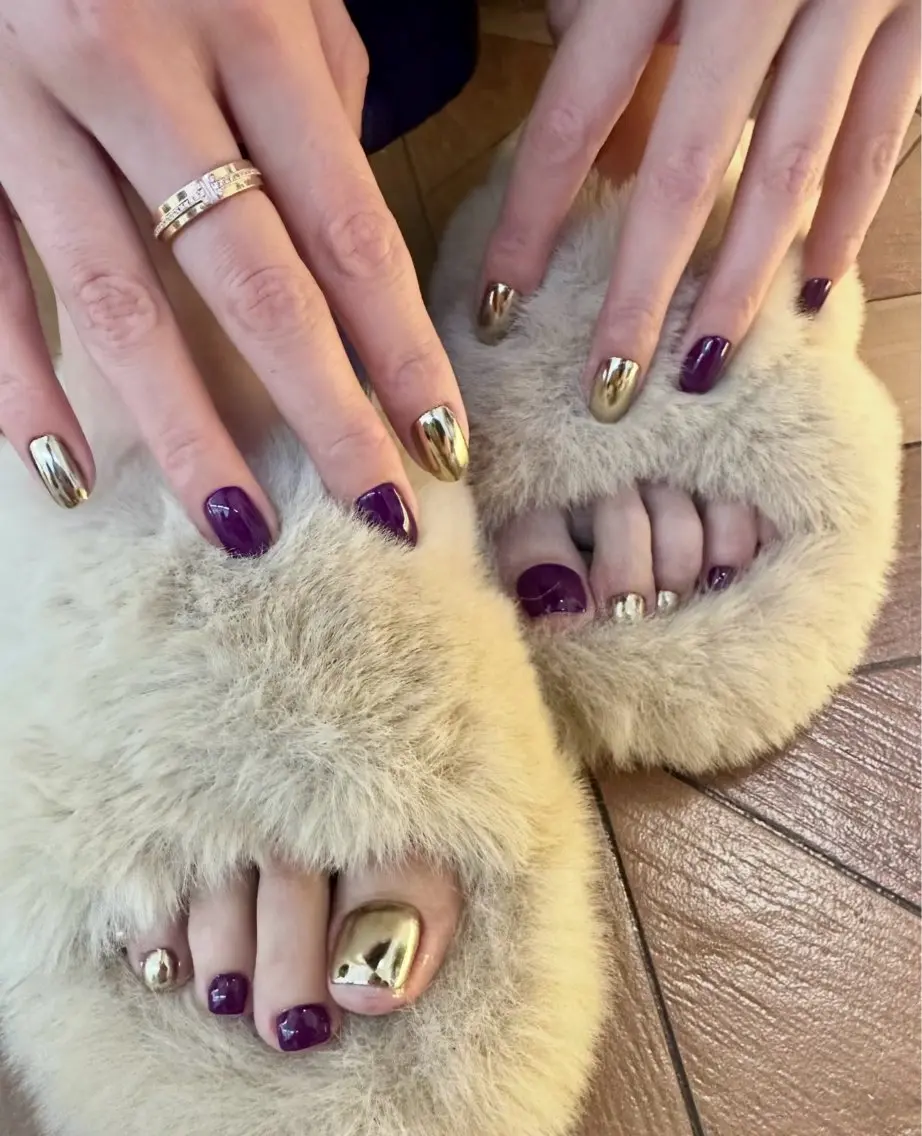 ネイル ハンドネイル フットネイル 大久保YISnail スカルプ専門店のネイルデザイン