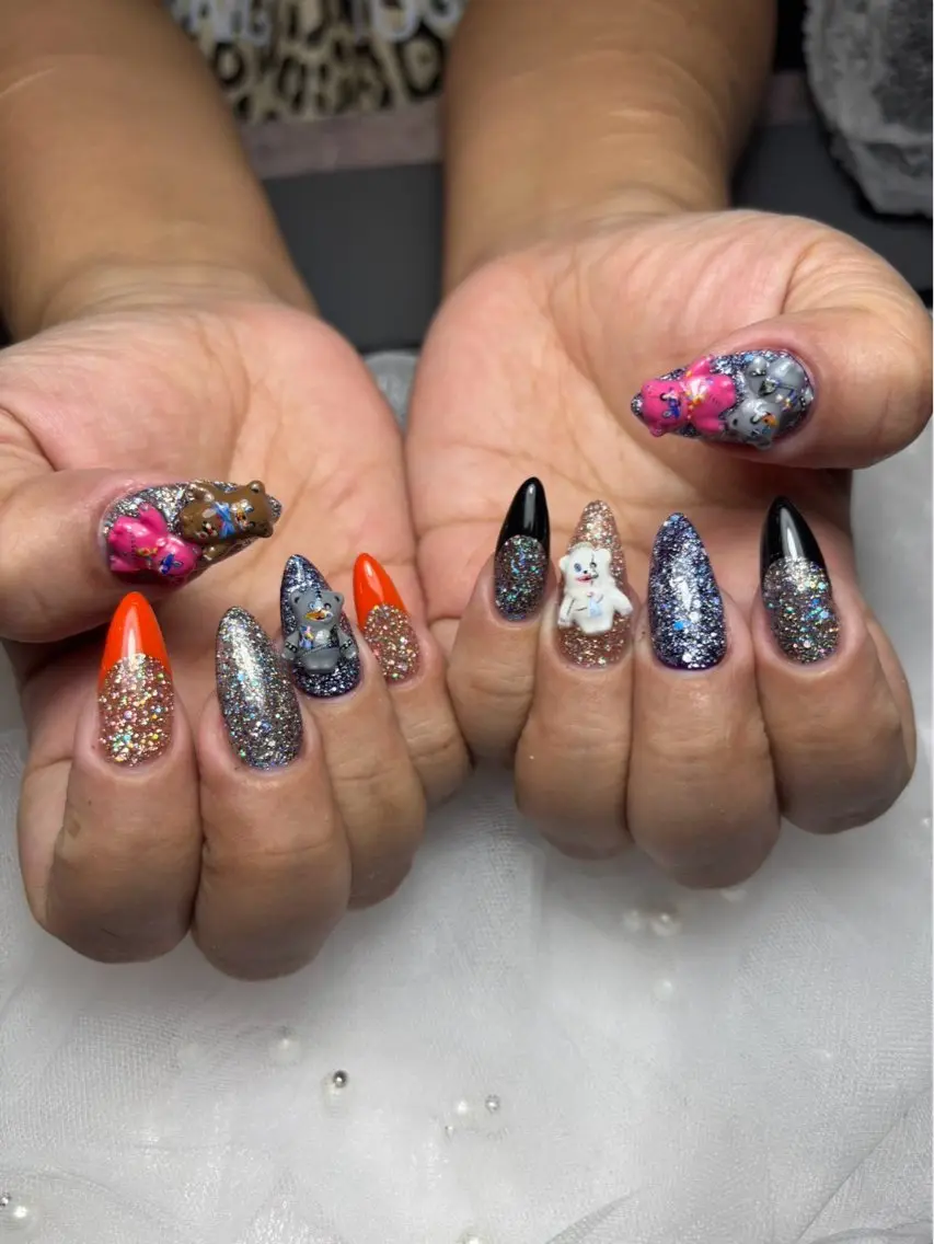 ロング ruby nailのネイルデザイン