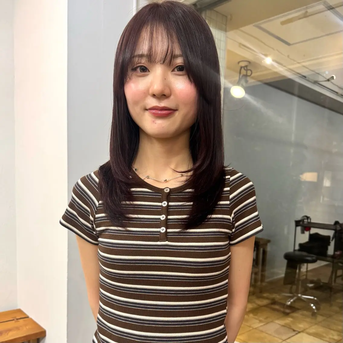 ロング たけかわ みちのヘアスタイル