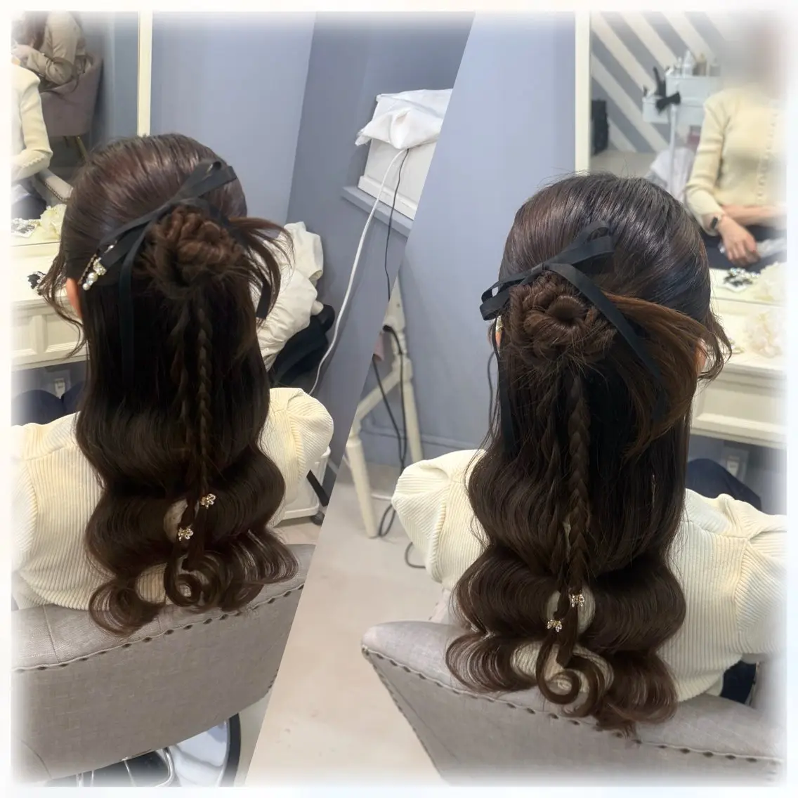 ヘアアレンジ ヘアセット 🤍AIRA🤍のヘアスタイル