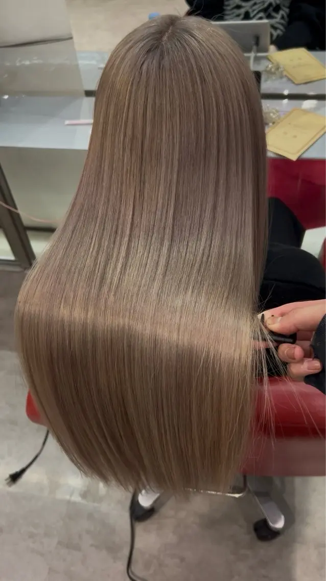 ロング カラー ヘアカラー 中村 時成のヘアスタイル