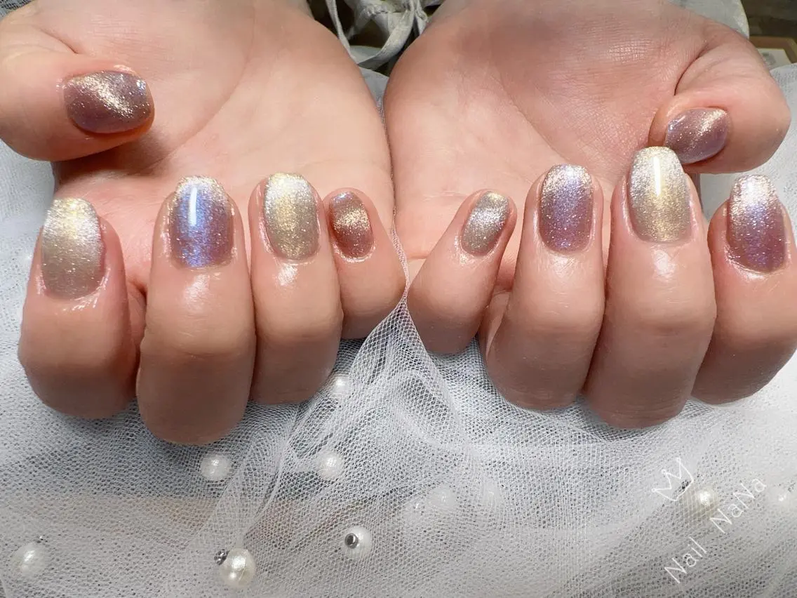 ショート カラー ネイル ハンドネイル Nail NaNaのネイルデザイン