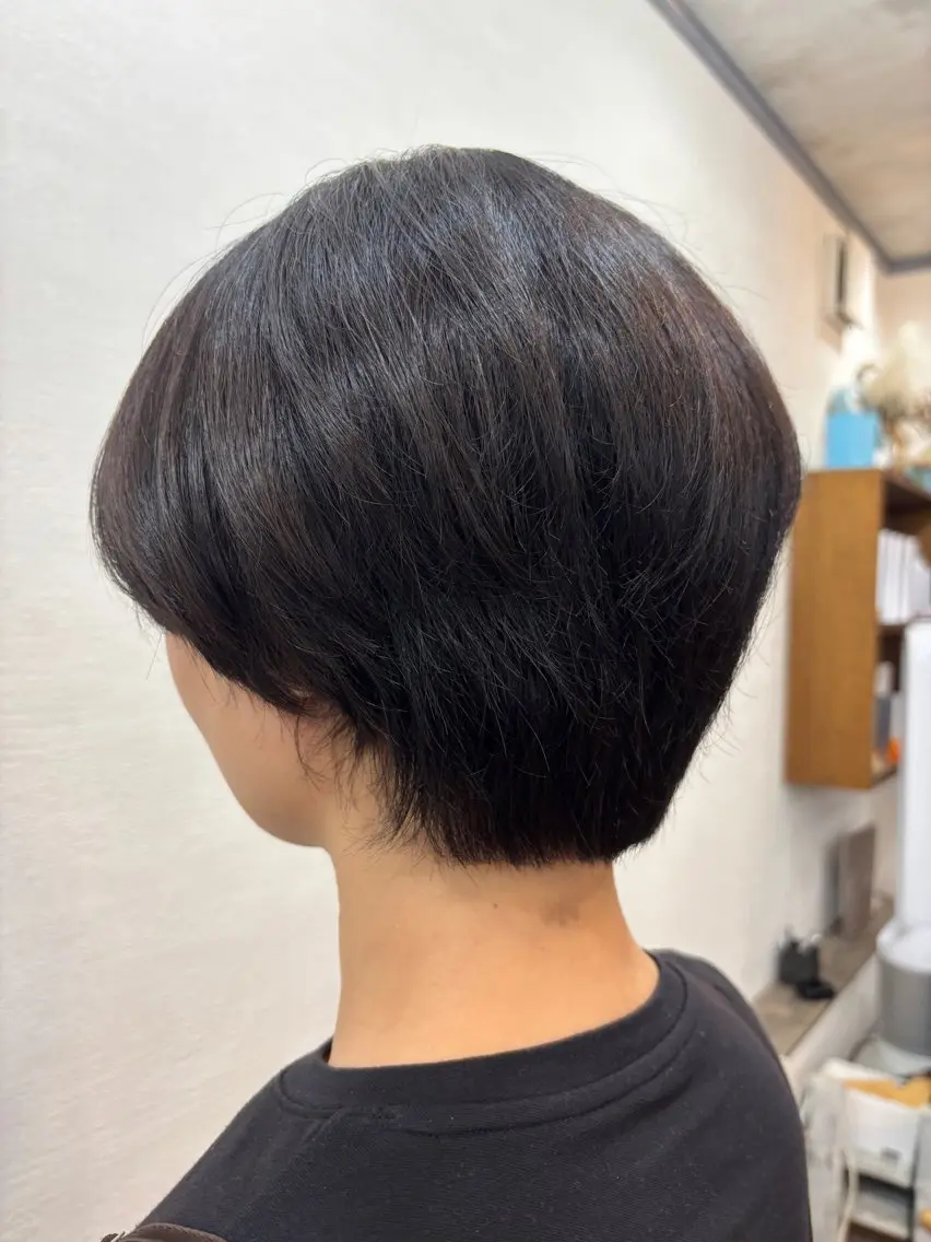ショート カラー ヘアカラー 加藤 拳斗のヘアスタイル
