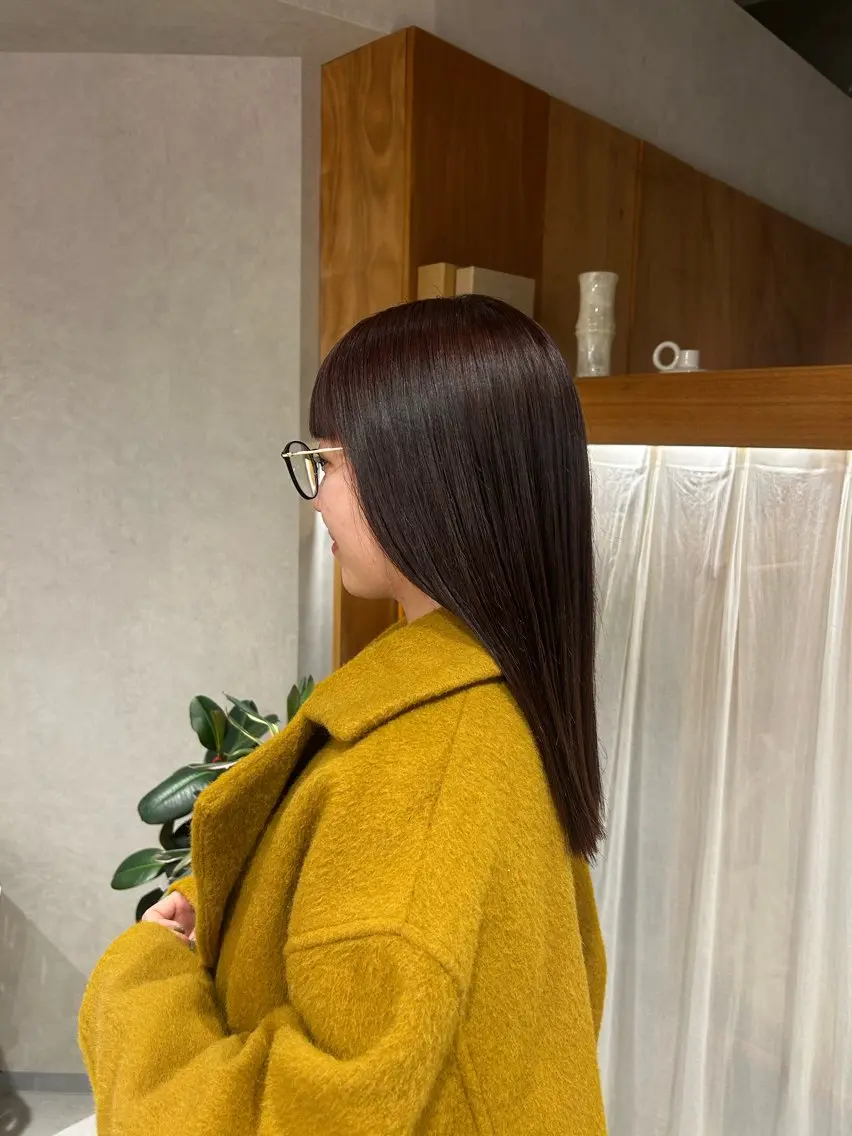 ミディアム muku./甲府/ カット/moekaのヘアスタイル