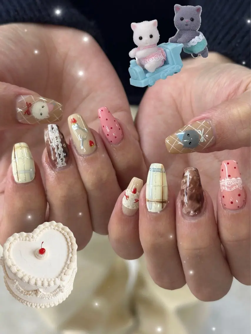 ネイル ハンドネイル フットネイル YukaRyu /癖デザインのネイルデザイン