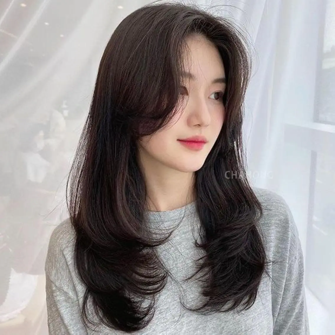 ロング 吉田一輝 外国人パーマのヘアスタイル