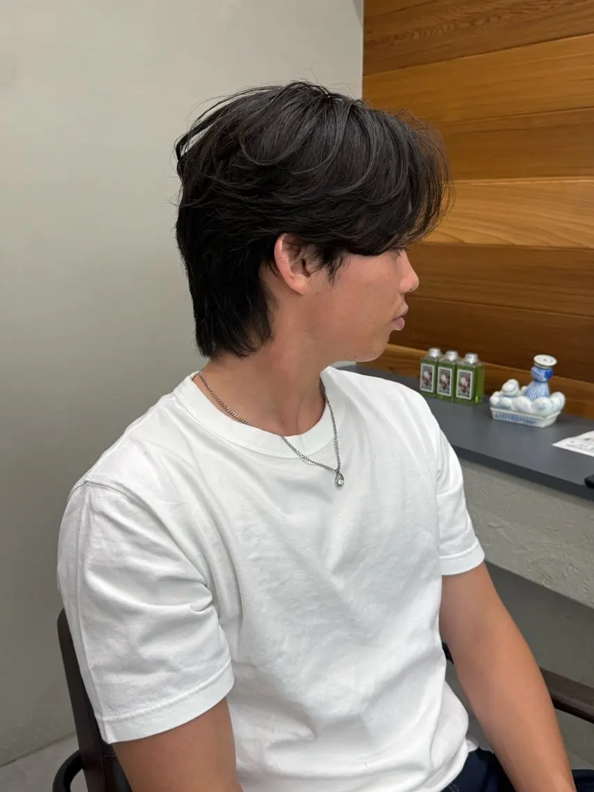 メンズ HINATA /メンズカットモデルのヘアスタイル