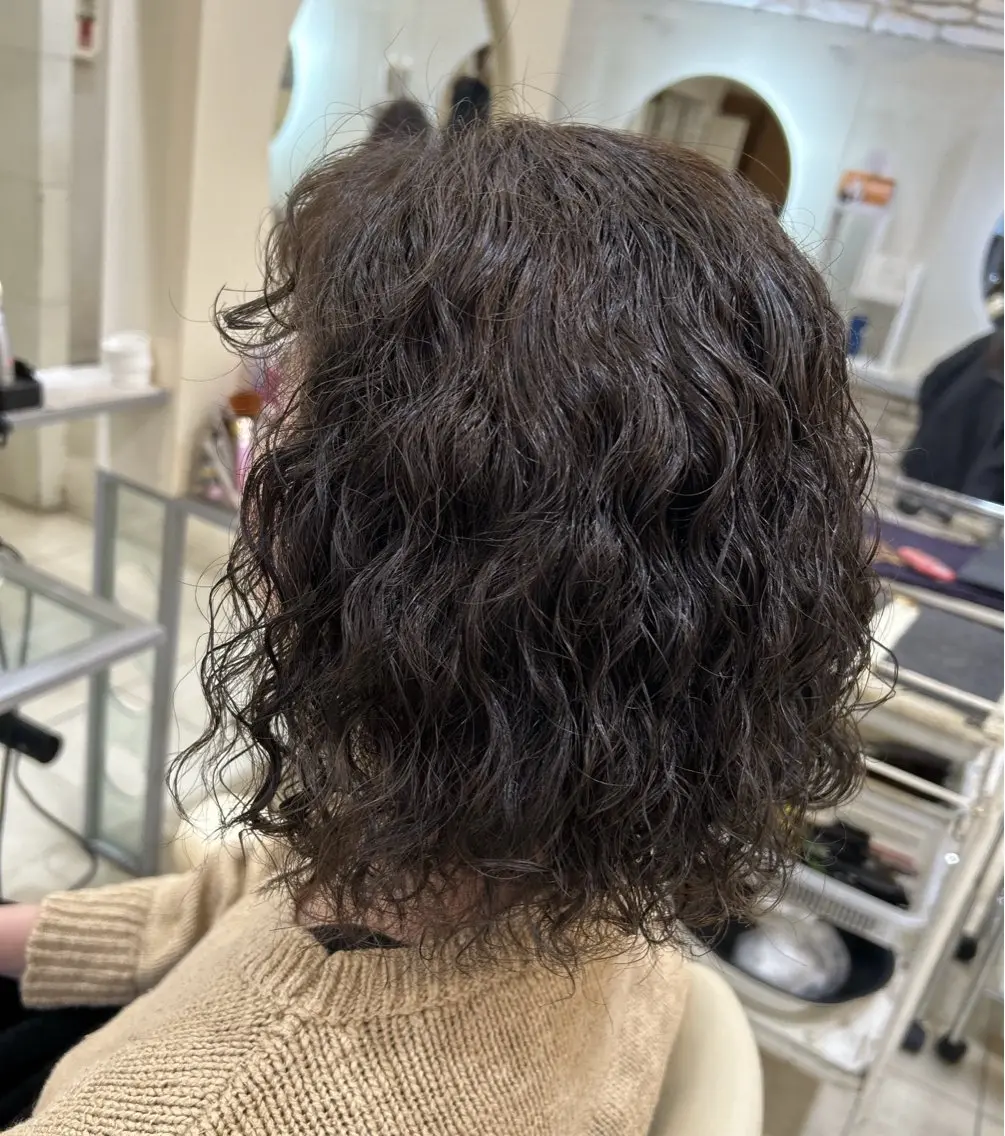 カット+パーマ（エアウェーブ）の写真