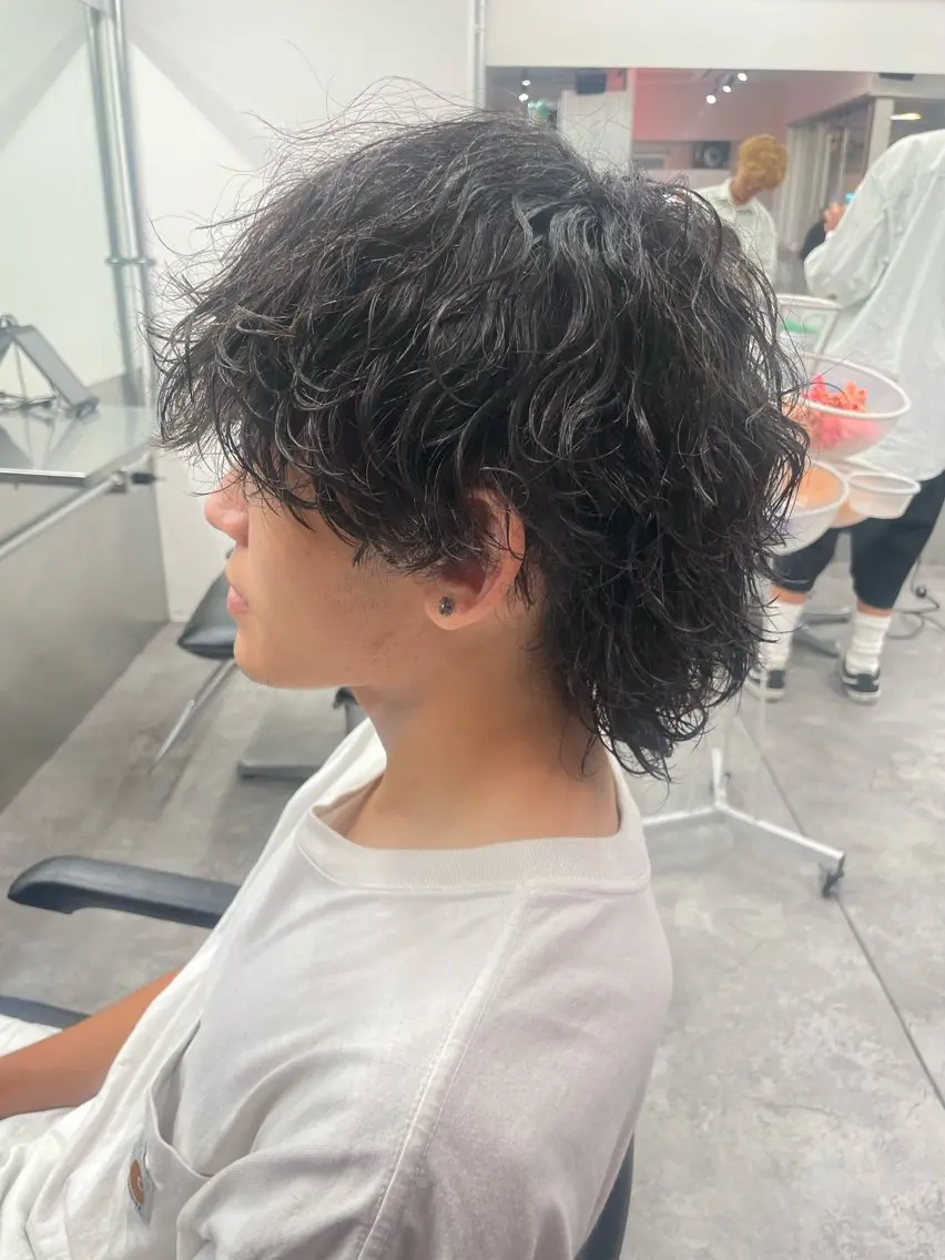 パーマ メンズ カット パーマ 町田エリアＮｏ．１/ パーマ特化/太田京希のヘアスタイル