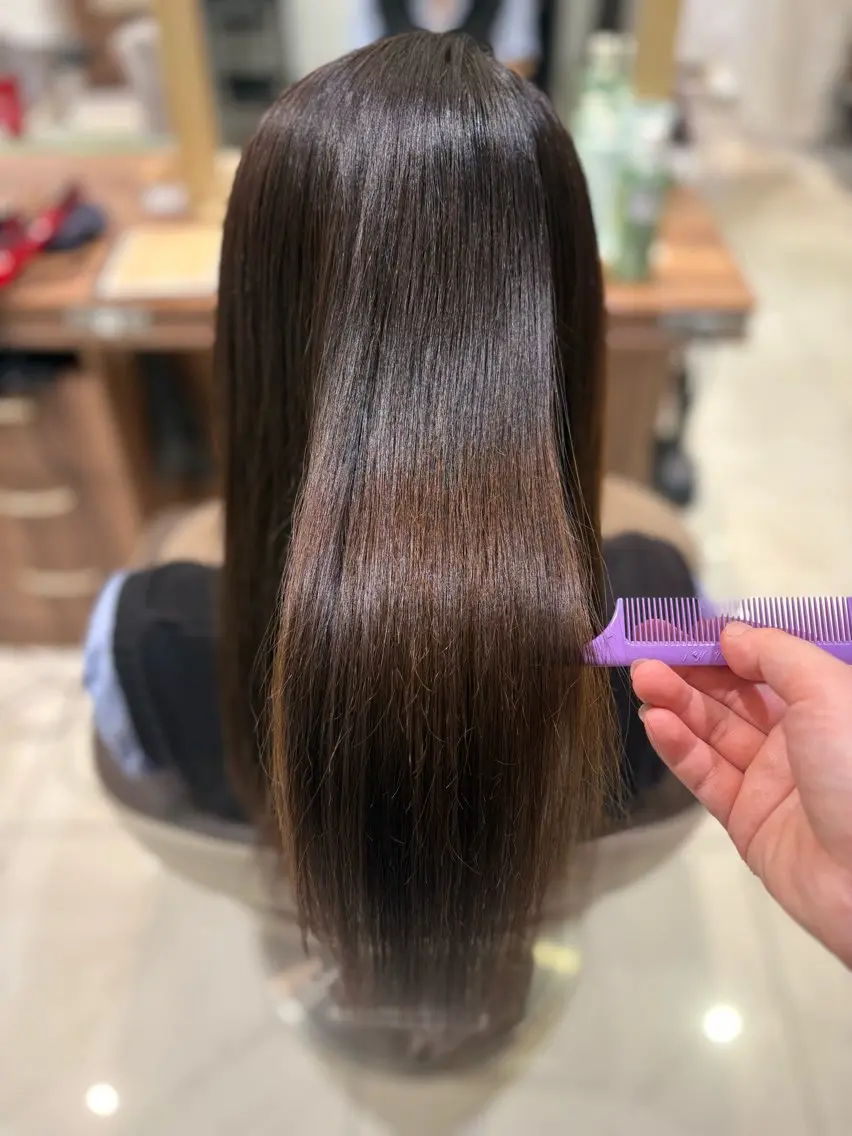 ロング 縮毛矯正 🎀内海 聖生🎀のヘアスタイル