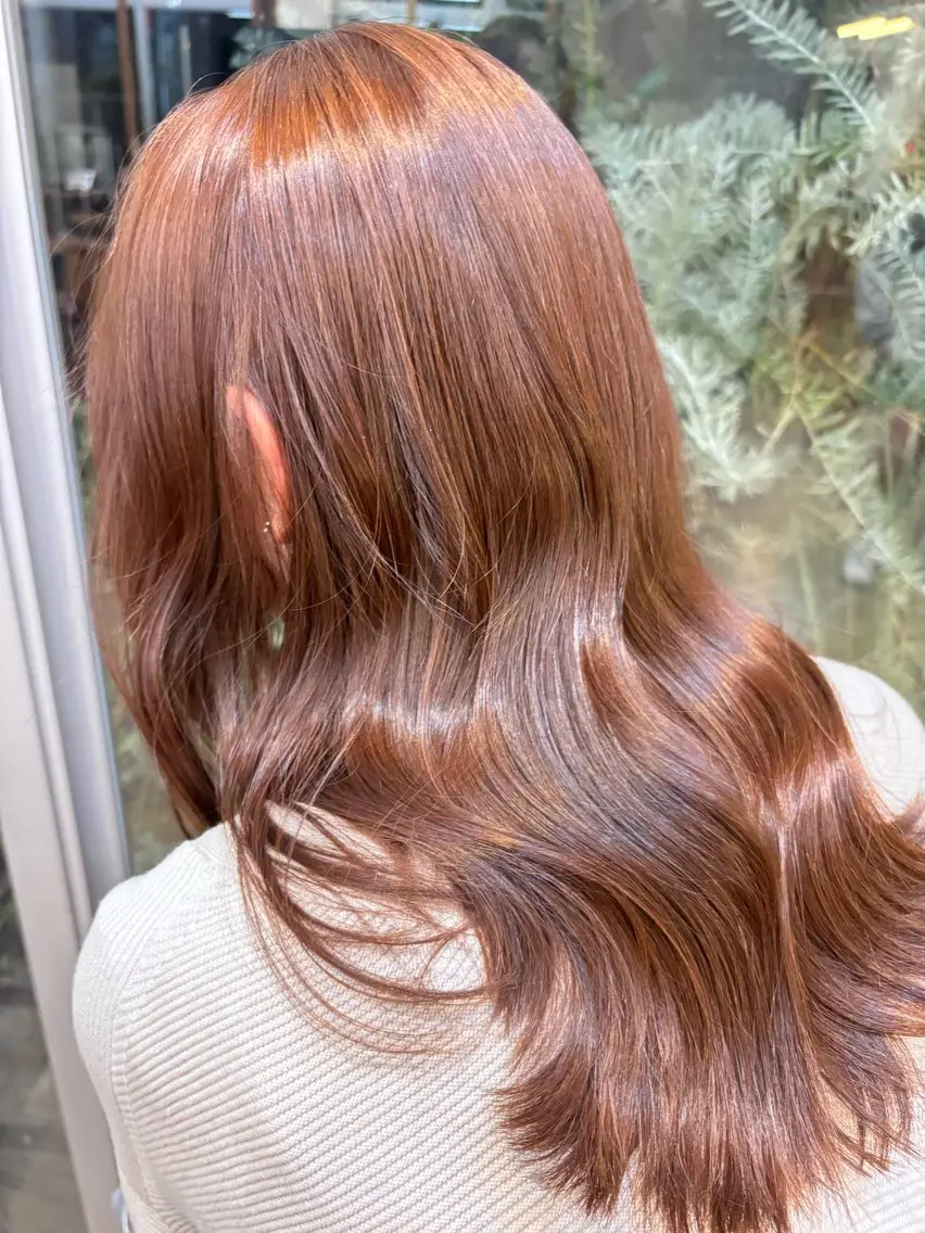 セミロング カラー Hana❁⃘*.゚ Jr.stylistのヘアスタイル