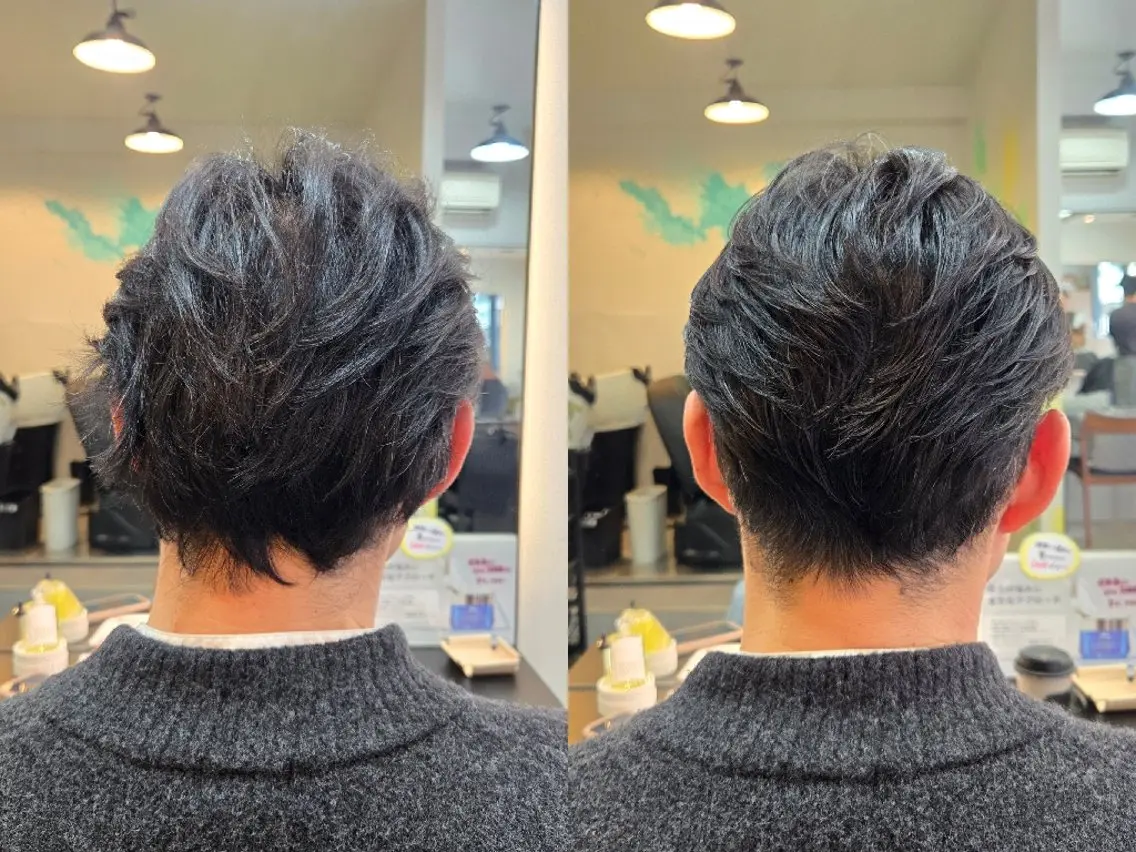 メンズ ショート カット 野村 果音(カノン)のヘアスタイル