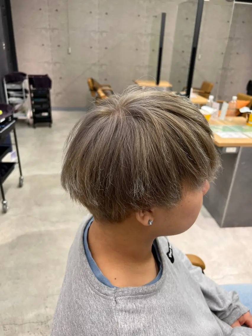 メンズ ⚡️メンズ高支持⚡️ 知念夢華のヘアスタイル