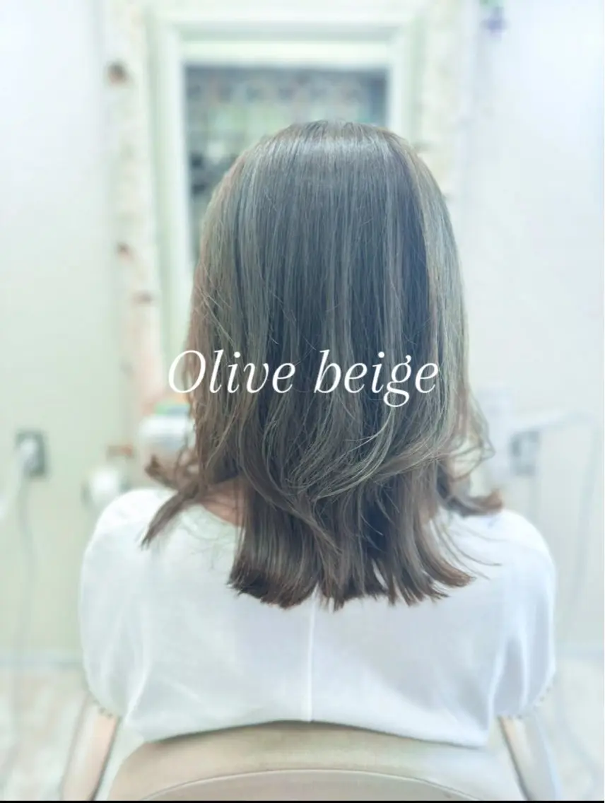 カラー Uuoul あかねのヘアスタイル