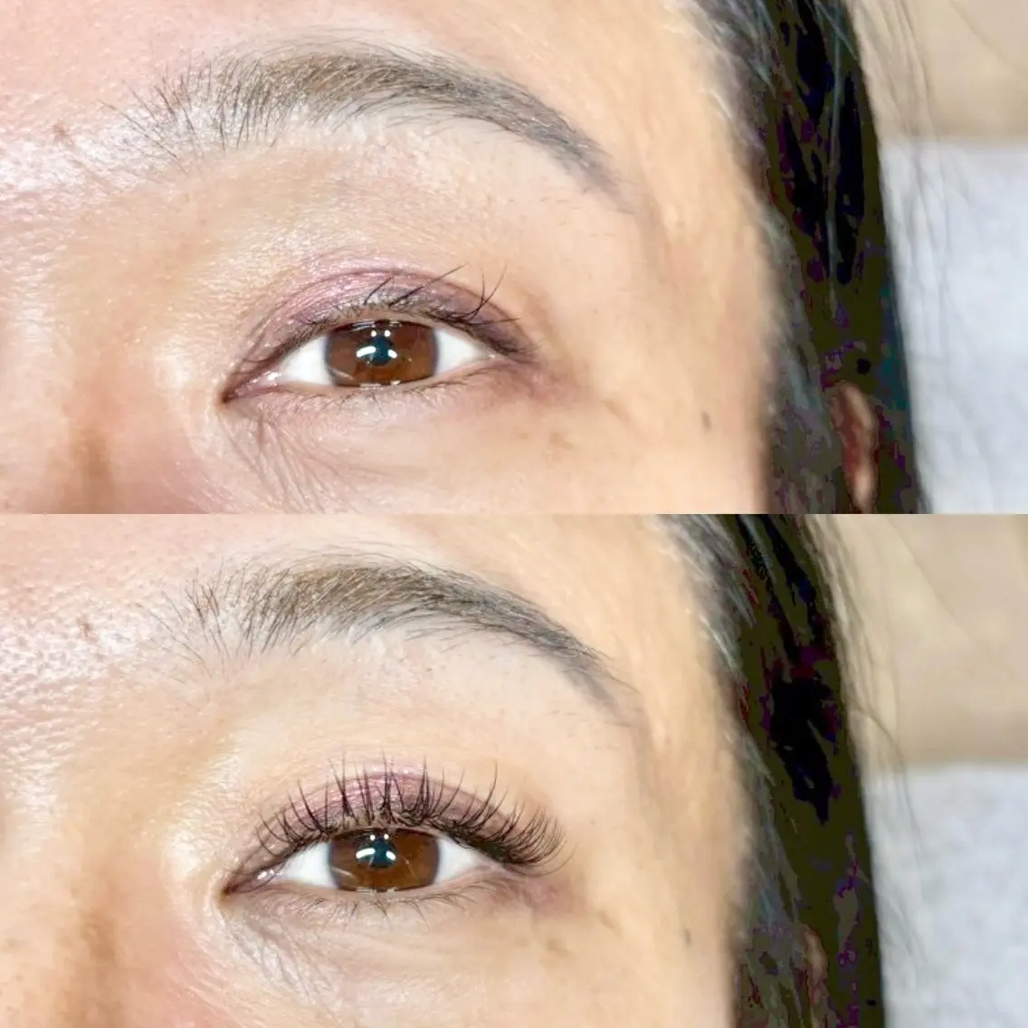 マツエク・マツパ Cカール フラットラッシュ eyelash lienのマツエク・マツパデザイン