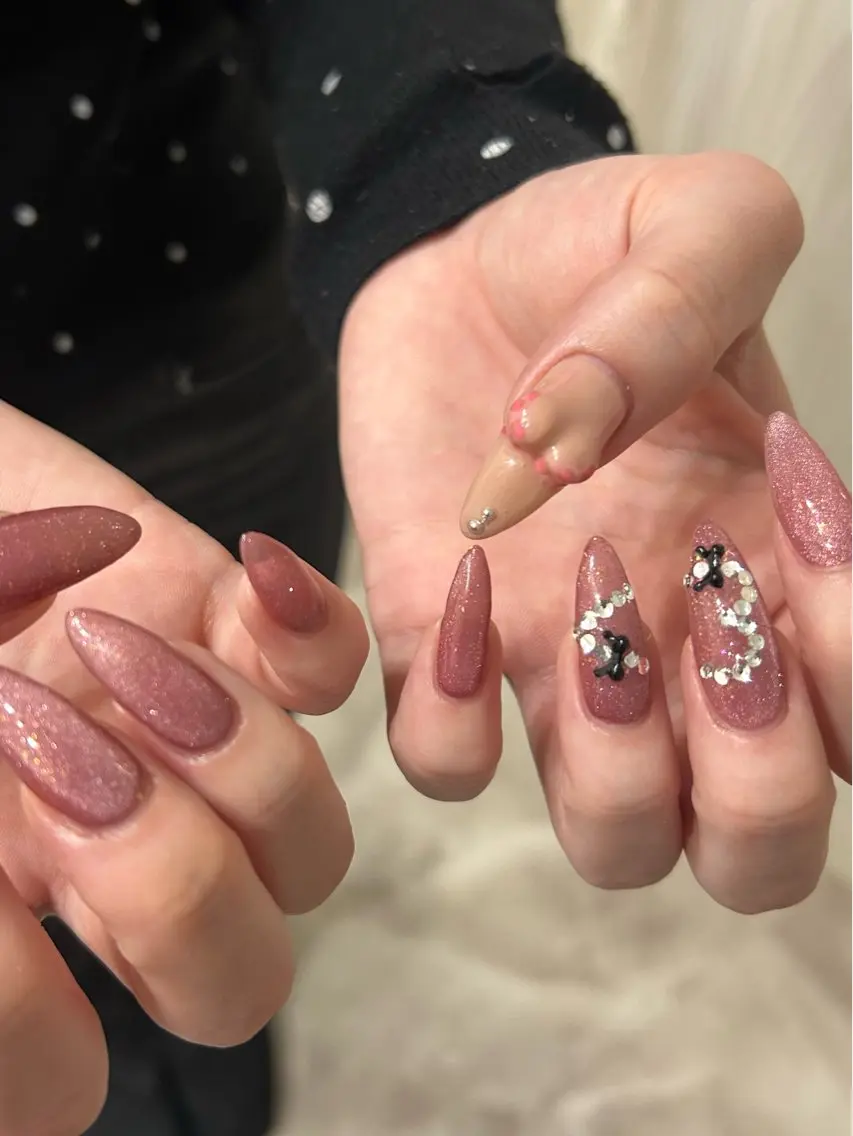 ネイル ハンドネイル nailsalon Belle KUMAのネイルデザイン