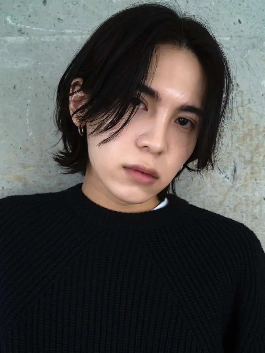 ミディアム メンズ特化 孝介のヘアスタイル