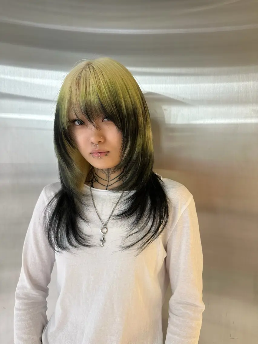 ミディアム カラー 似合わせ特化美容師 梅田/KOUTAのヘアスタイル