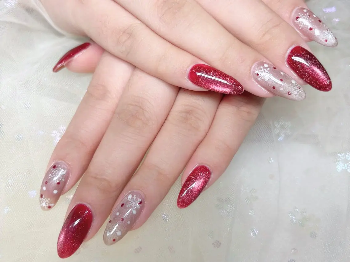 ネイル H3 Nail Tsuki🦋💙のネイルデザイン