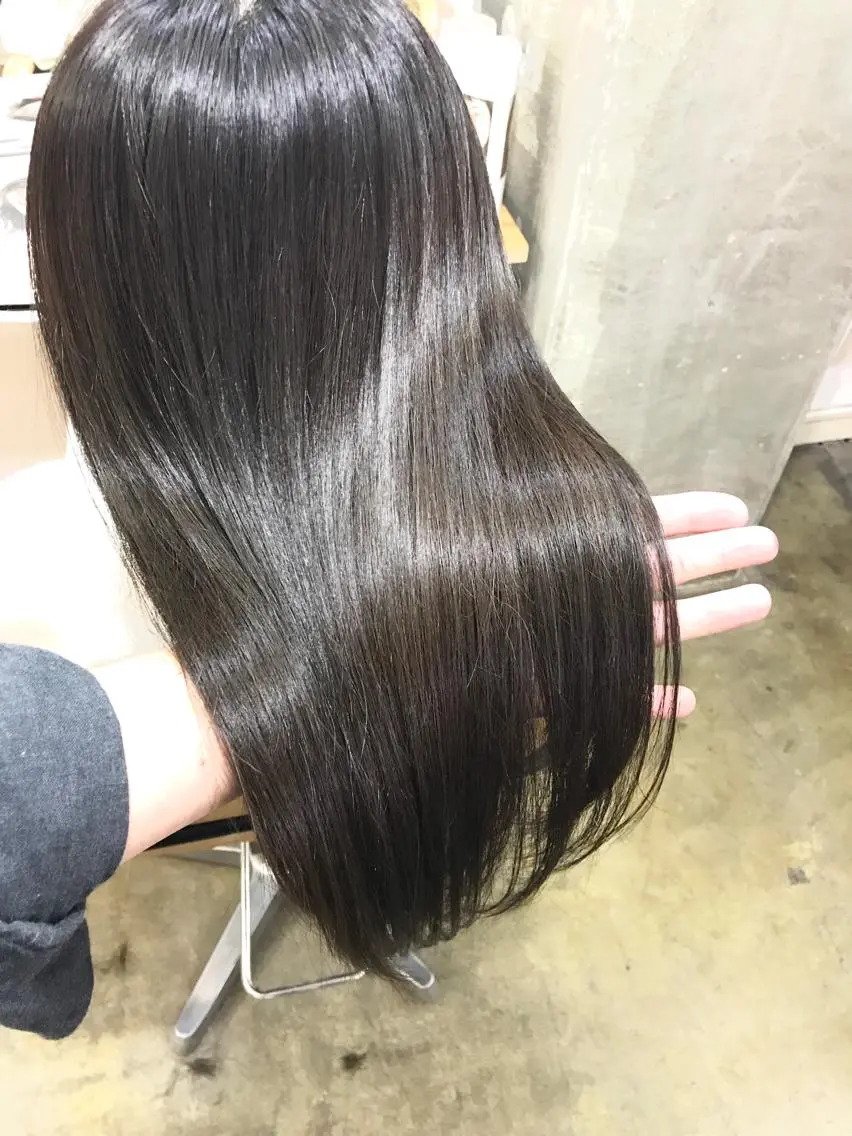 ⭐️人気沸騰ブリーチなしのダブルカラー⭐️カット+ダブルカラー+髪質改善3Ftr¥13980の写真