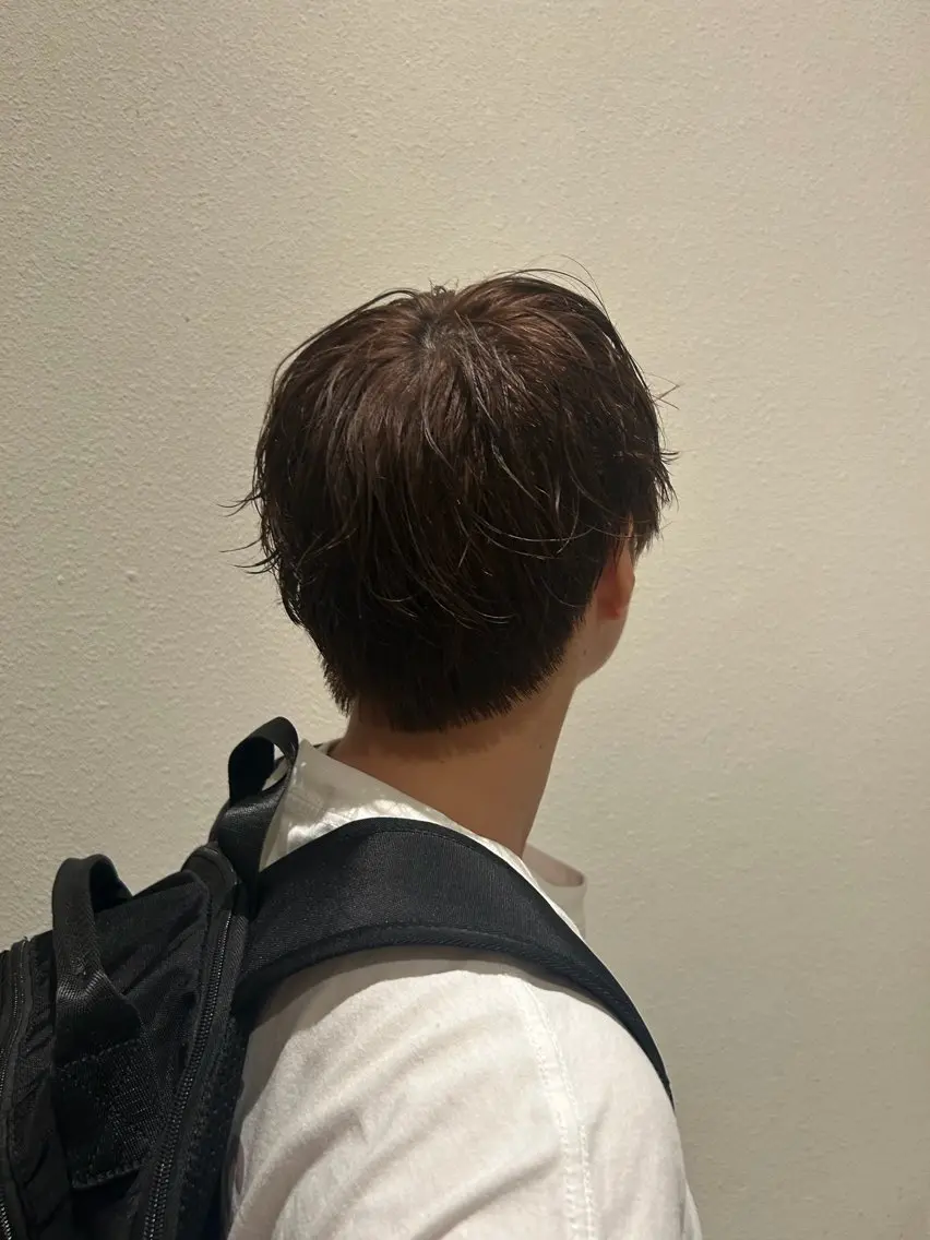 ショート パーマ ボブ&寒色🎐ᩚ 短髪 COCOROのヘアスタイル