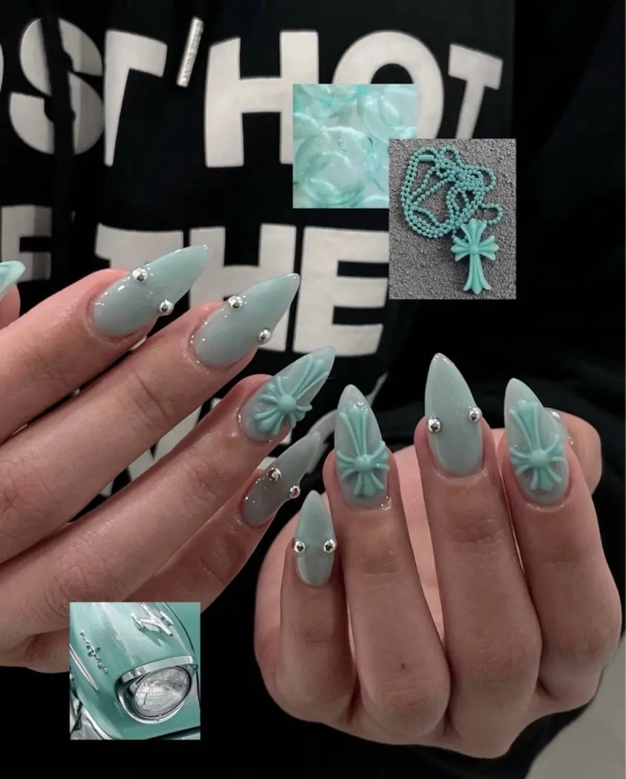 ネイル キラキラネイル 韓国ネイル マグネットネイル 夏ネイル ワンホンネイル ハンドネイル Sully Nail  Labのネイルデザイン