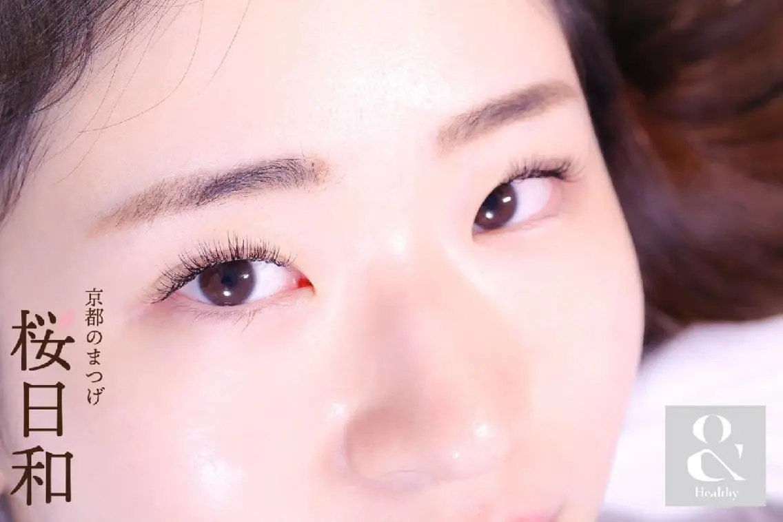 マツエク・マツパ バインドロック カラーマツエク フラットラッシュ ナチュラル まつげパーマ 京都のまつげ桜日和 小島美桜のマツエク・マツパデザイン