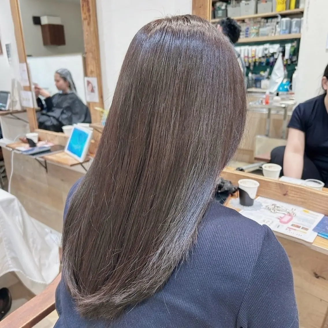 カラー 韓国ヘア🇰🇷 艶髪🫧✨咲弥のヘアスタイル