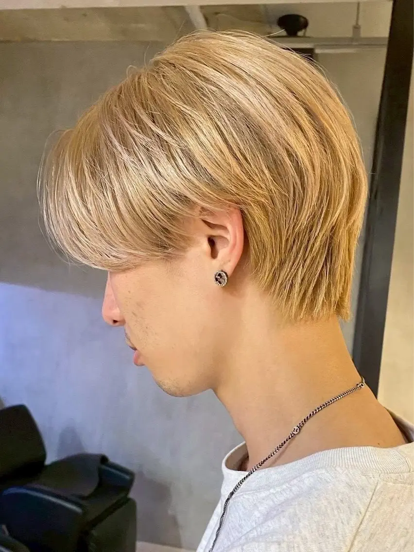 カラー メンズ ヘアカラー 岸田 和樹のヘアスタイル