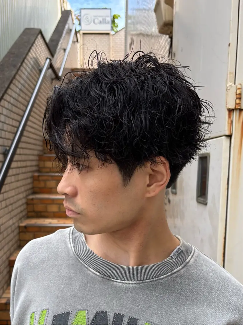 パーマ メンズ カット パーマ 藤が丘/メンズ特化 /FUKIのヘアスタイル