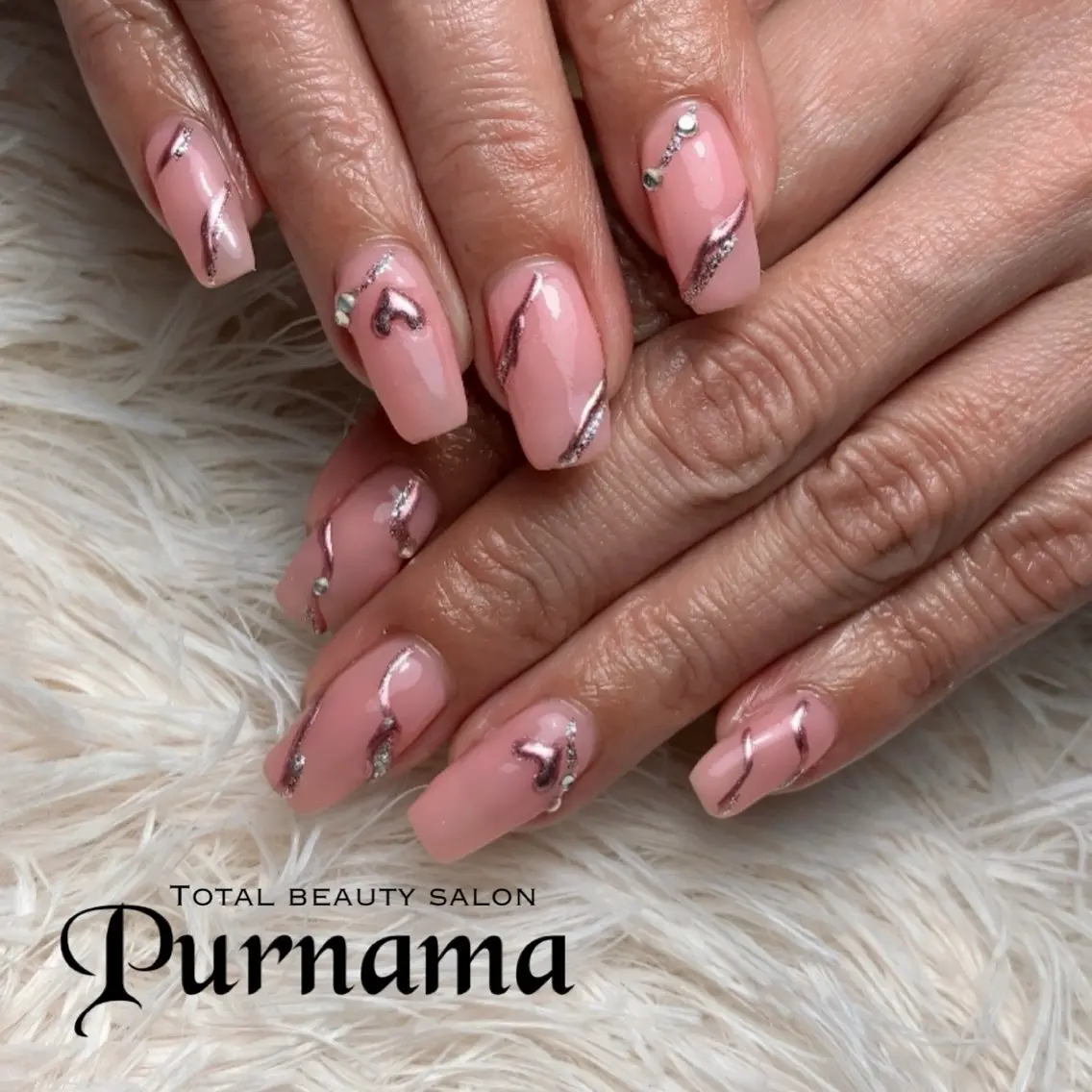 ネイル ハンドネイル Purnama あきのネイルデザイン